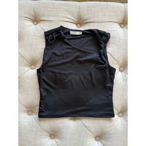 Women's Gaze Black Sleeveless Top S